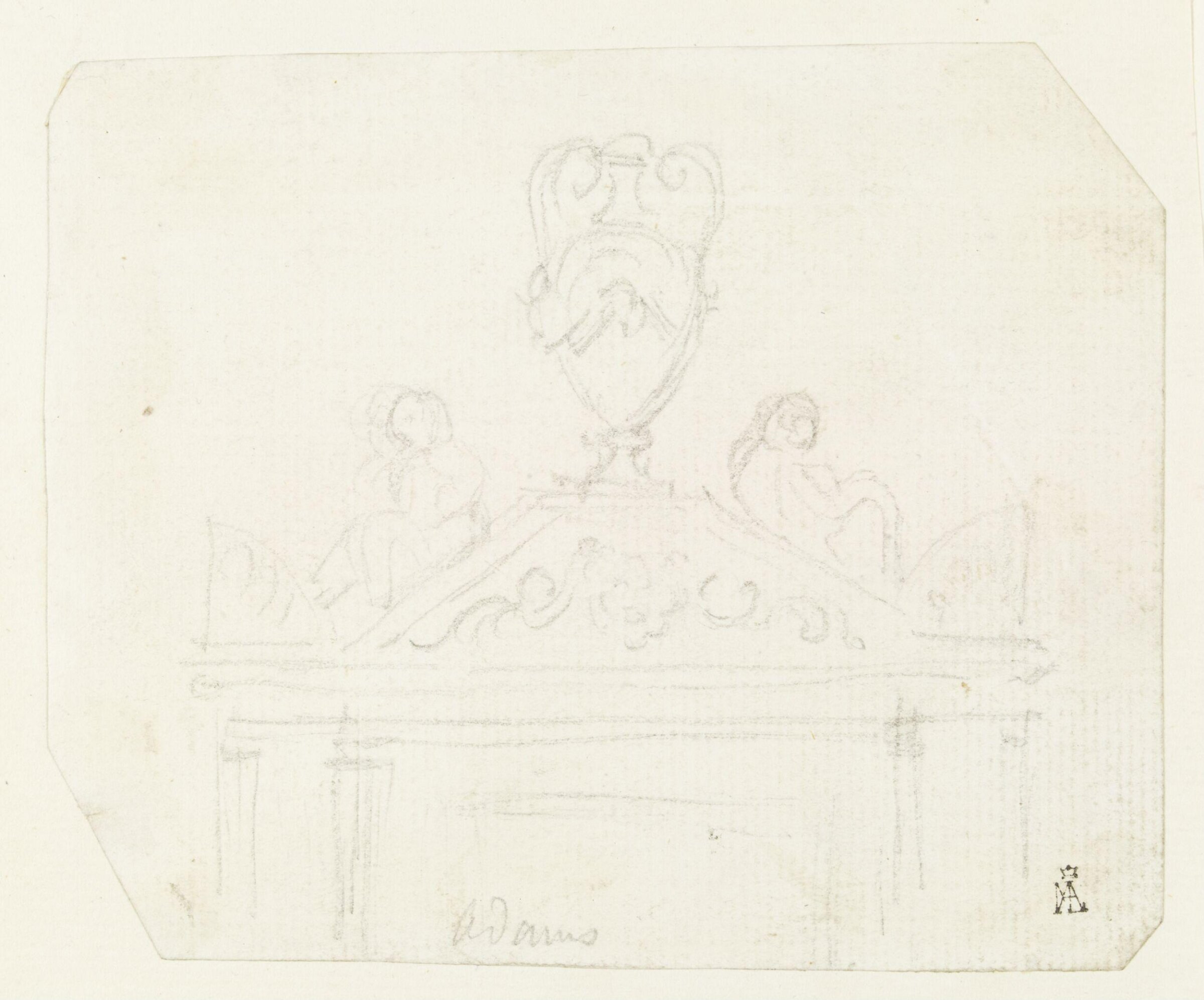 Drawing, Robert Adam, 18th century