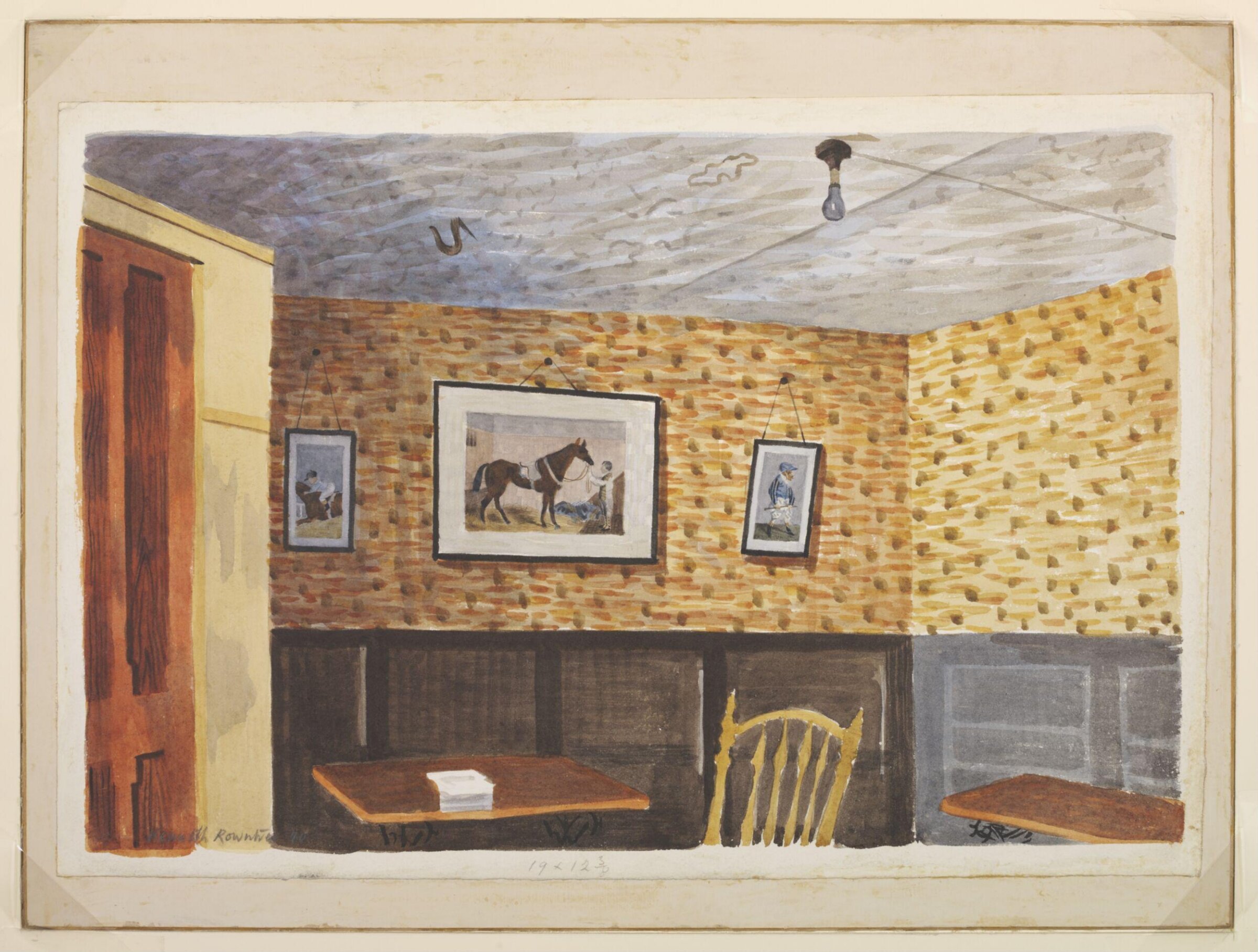 The Smoke Room, Ashopton Inn, Rowntree, 1940
