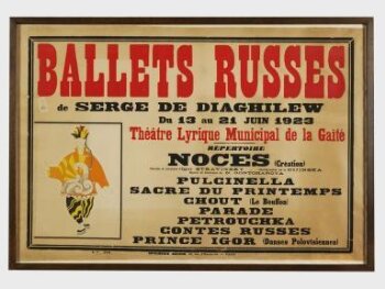 Ballet Russes poster 