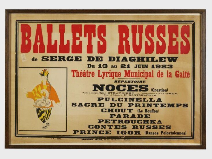 Ballet Russes poster  image