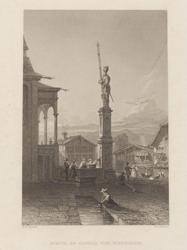 Statue of Arnold von Winkelreid (Stanz, Canton Unterwalden) top image