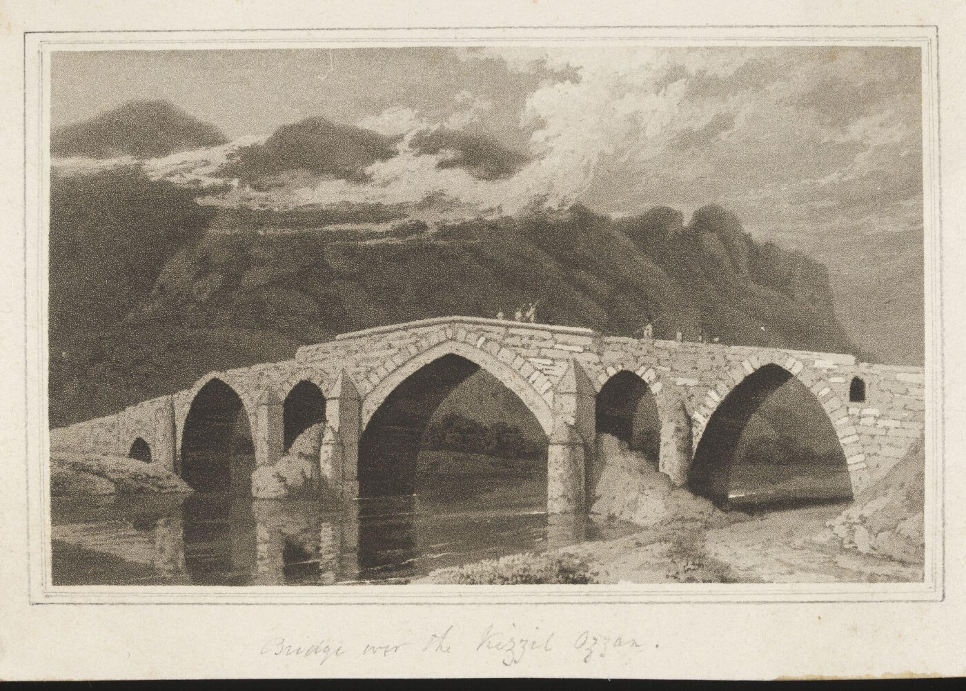 Unknown, Bridge over the Kizil Uzen