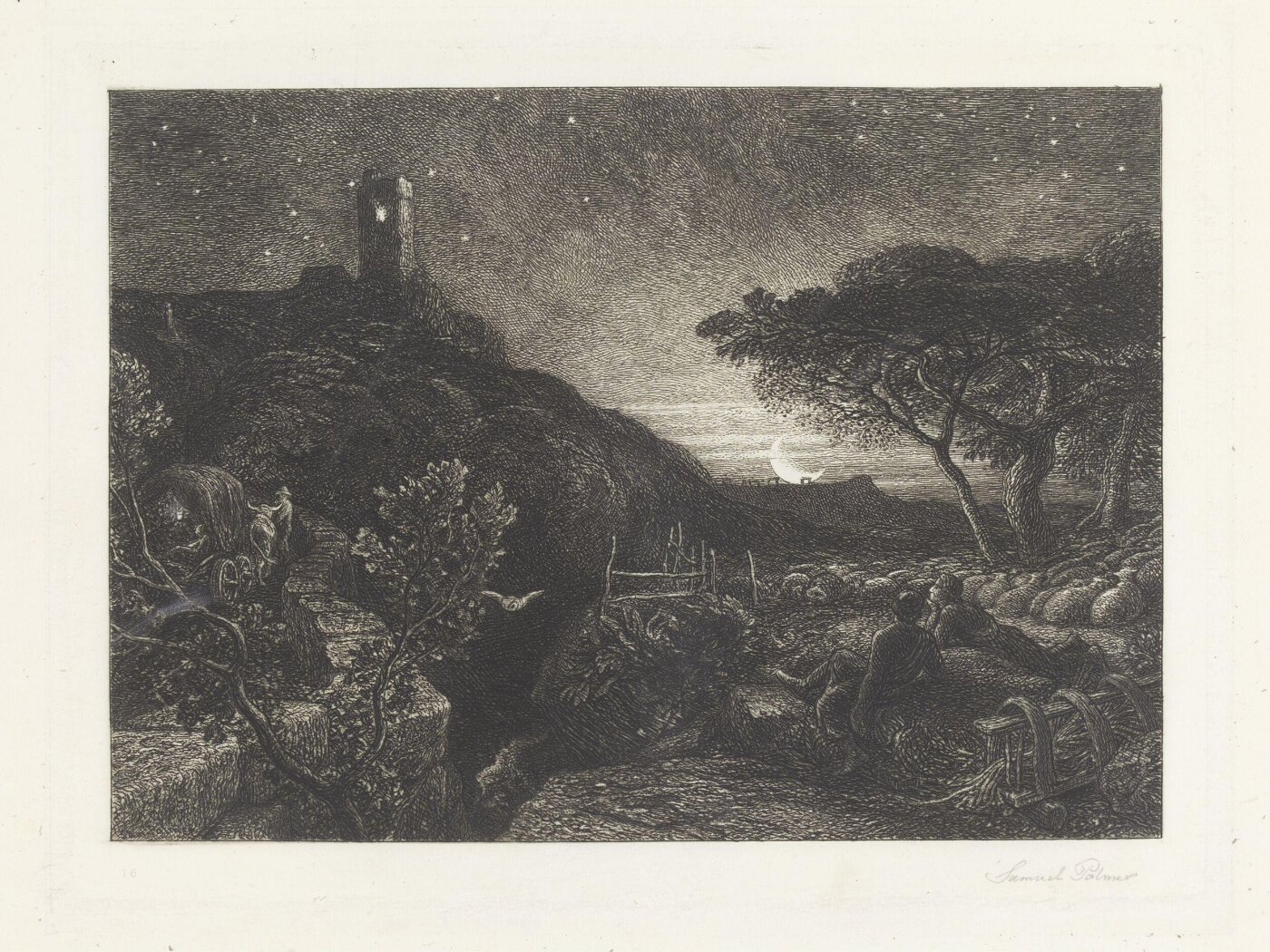Samuel Palmer, The Lonely Tower
