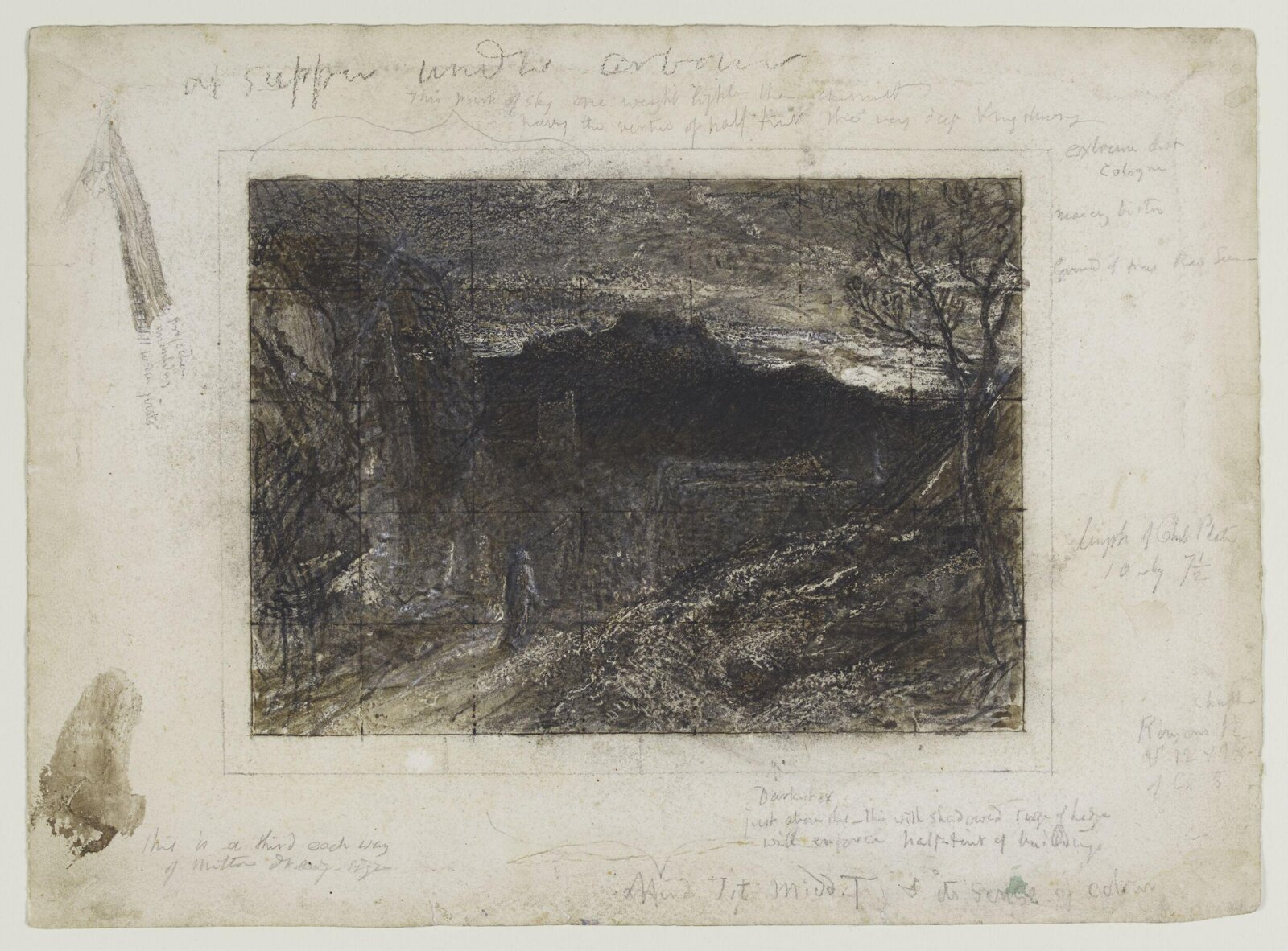 The Bellman, Samuel Palmer, ca.1875
