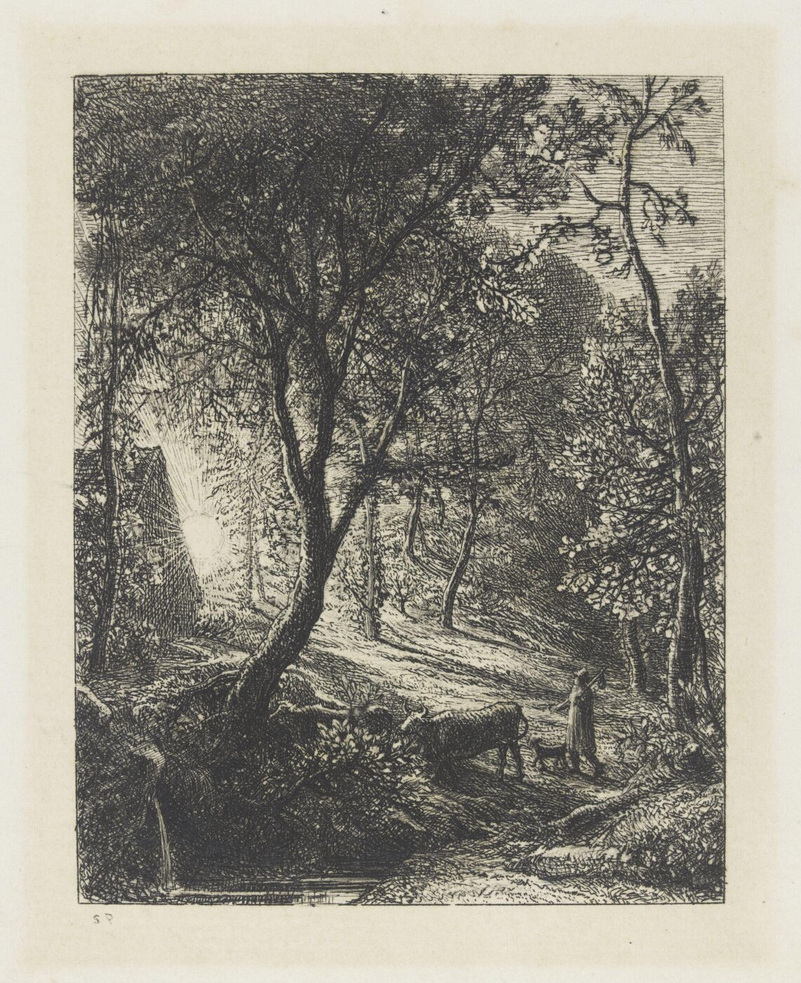 Samuel Palmer, The Herdsman's Cottage