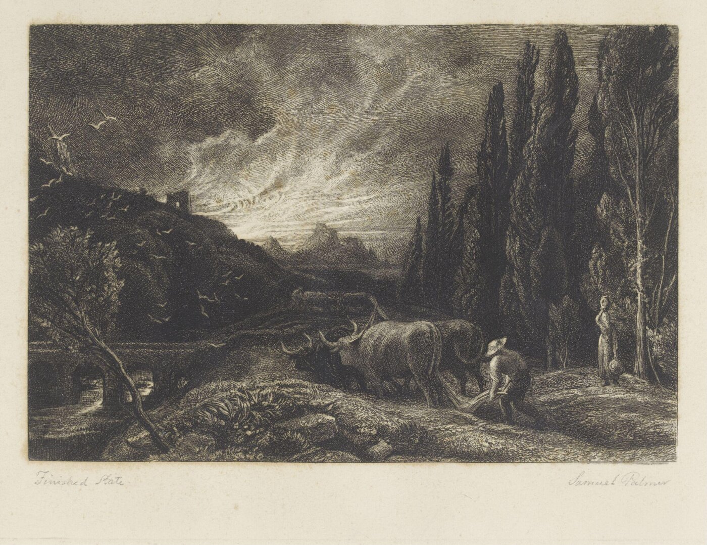 Samuel Palmer, The Early Ploughman