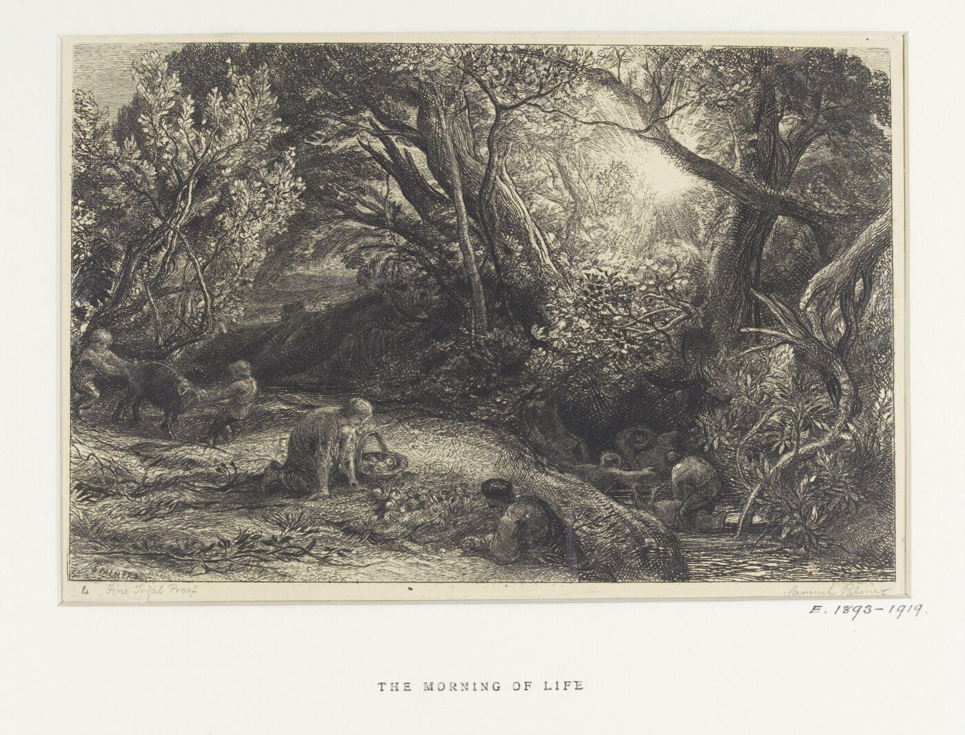 Samuel Palmer, The Morning of Life