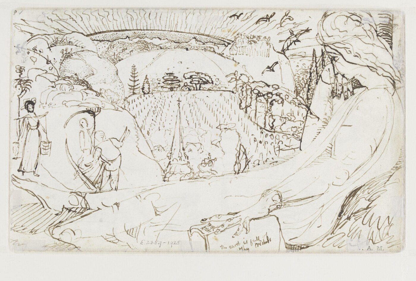 Samuel Palmer, Drawing