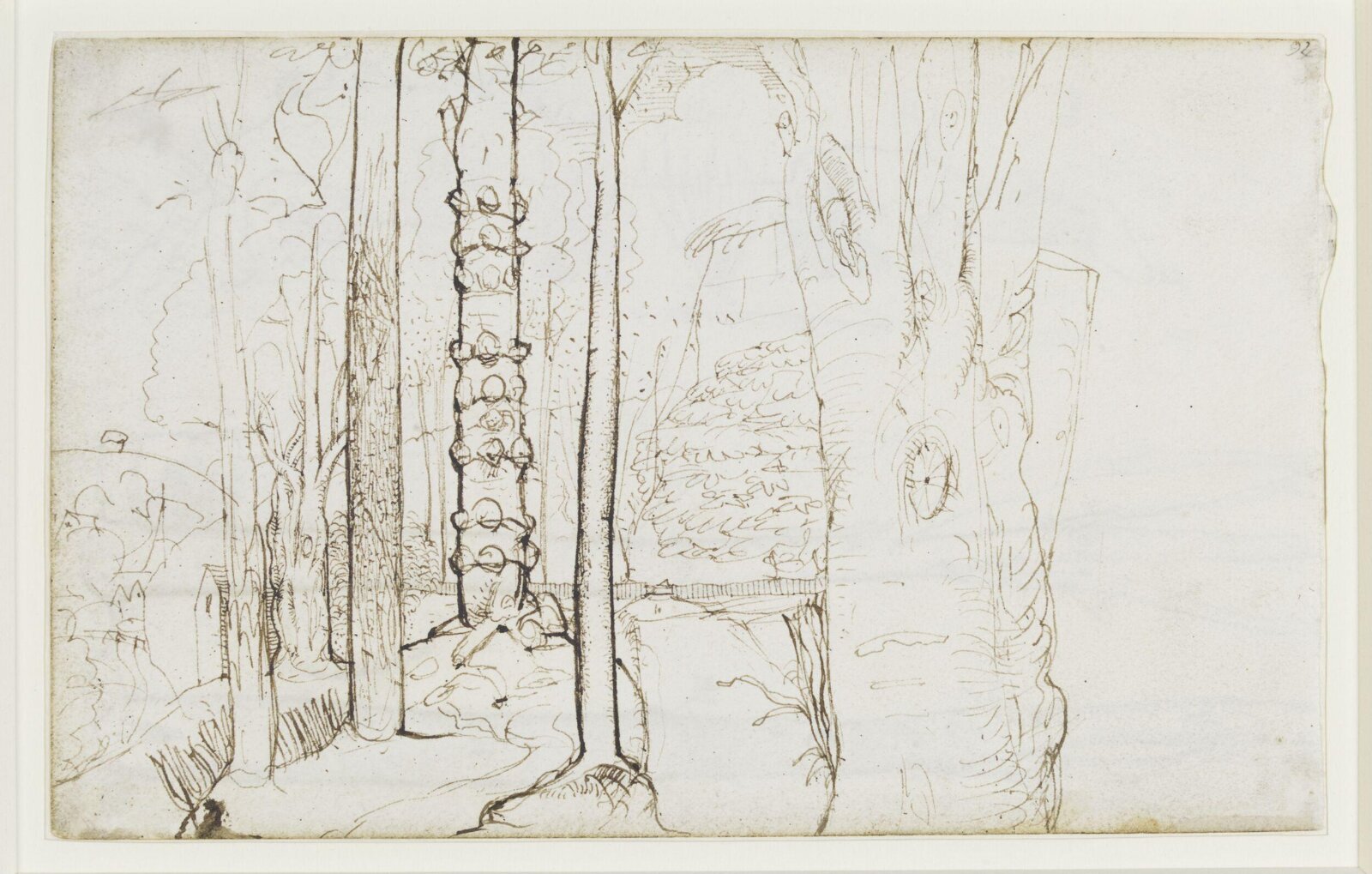 Drawing, Samuel Palmer, ca.1824