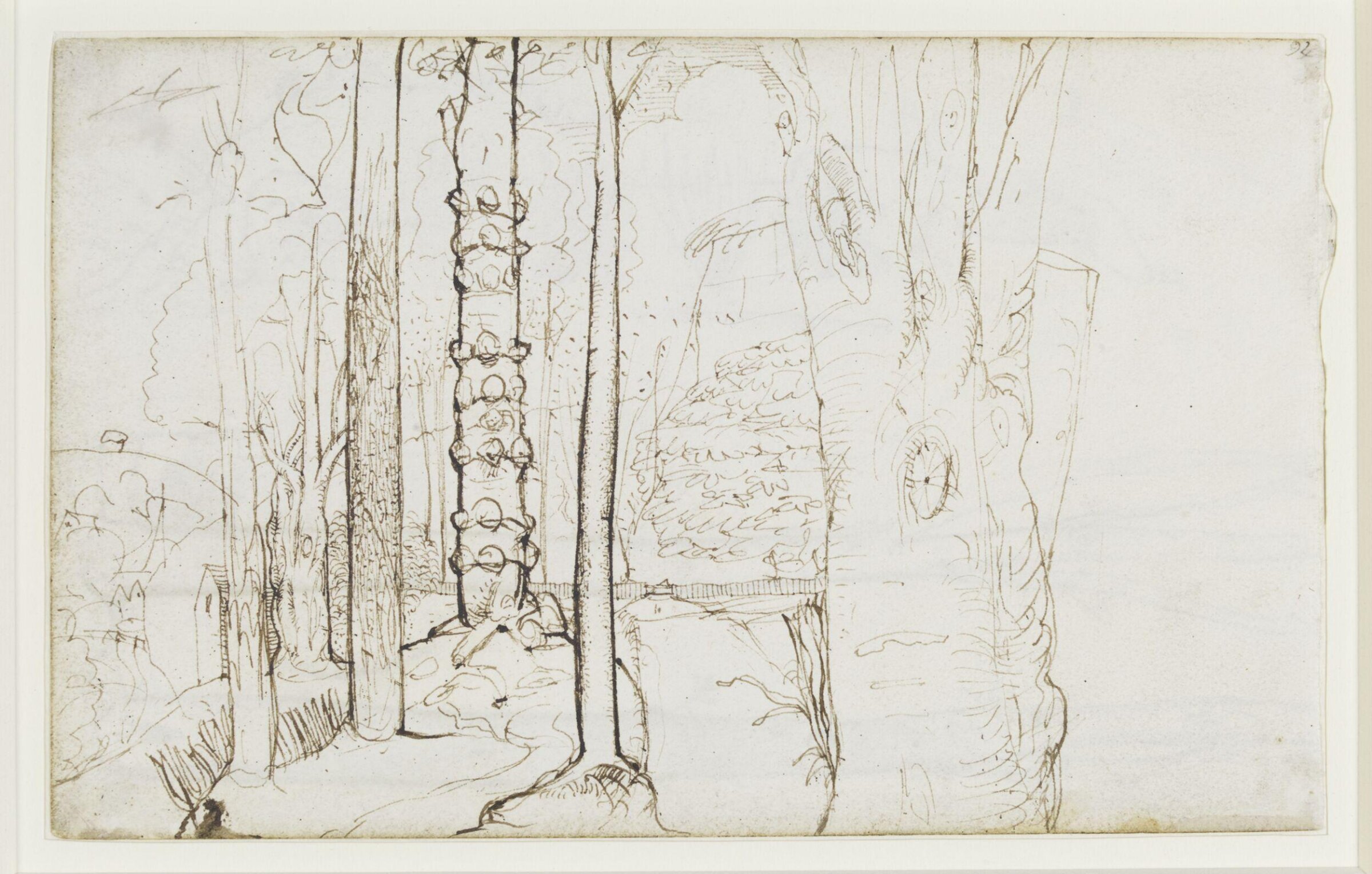Drawing, Samuel Palmer, ca.1824