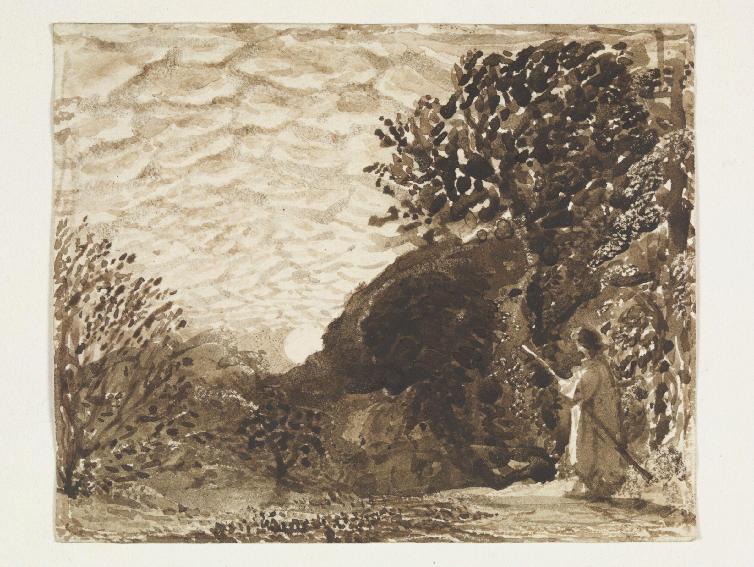 A Kentish Idyll, Samuel Palmer, ca. 1829-1830