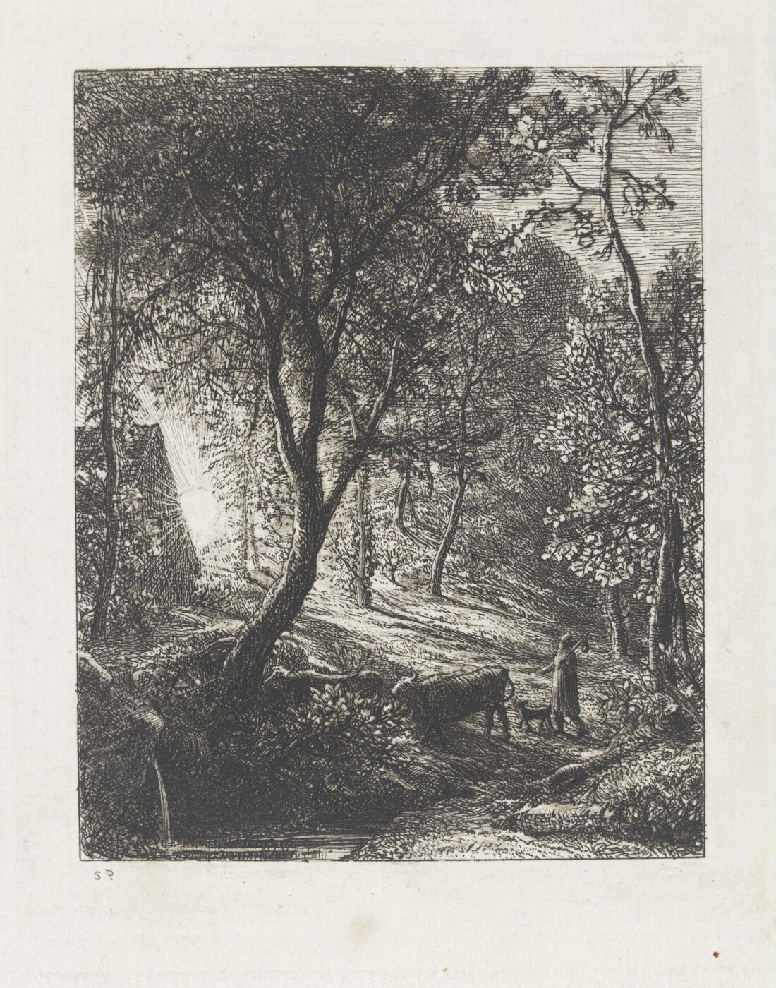 Samuel Palmer, The Herdsman's Cottage