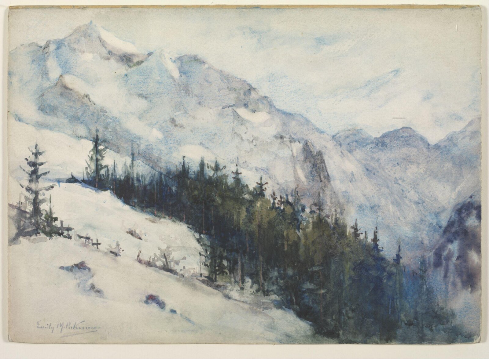 The Jungfrau, Emily Murray Paterson, ca. 1880-1934