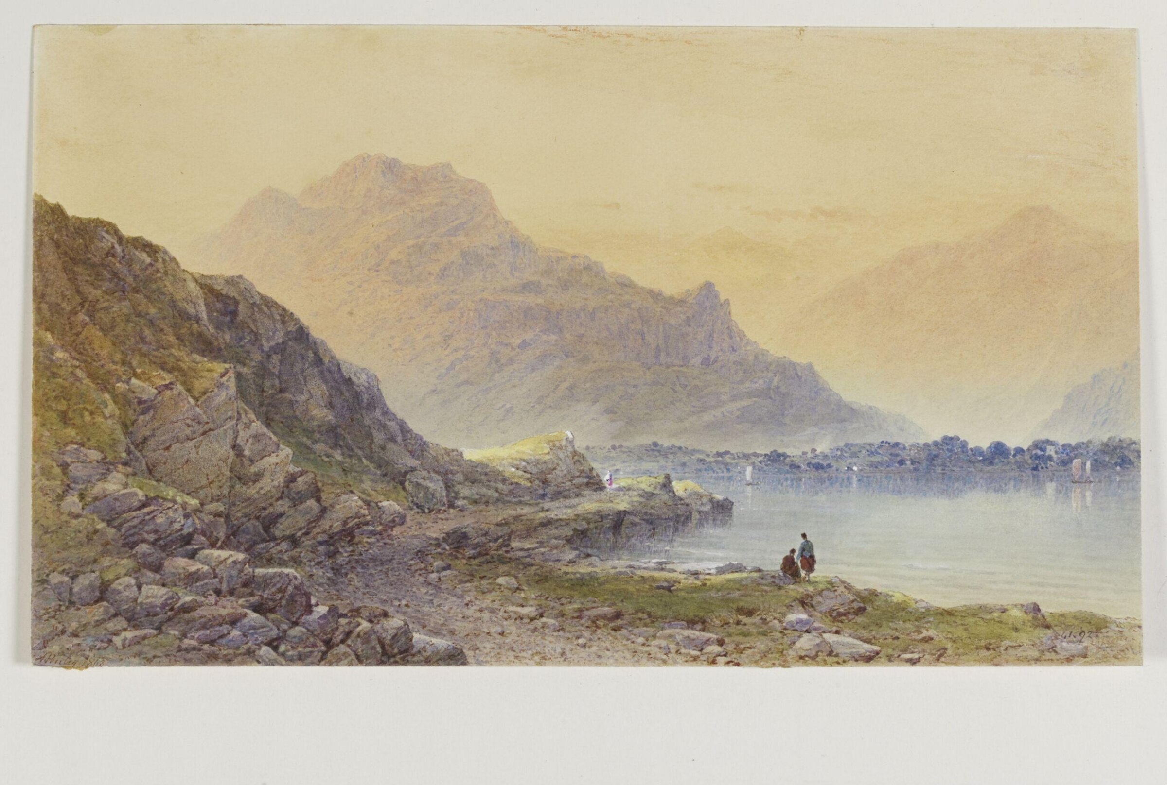 Loch Long, Argyllshire, Penley, 1863