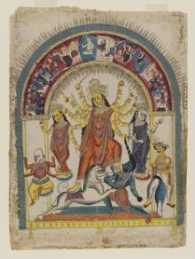 Durga and Mahishasura thumbnail 1