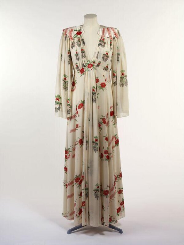 Evening Dress | Birtwell, Celia | Clark, Ossie | V&A Explore The