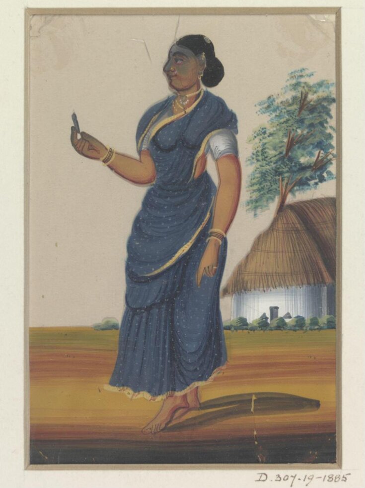 One of twenty-four paintings of South Indian castes and occupations. top image