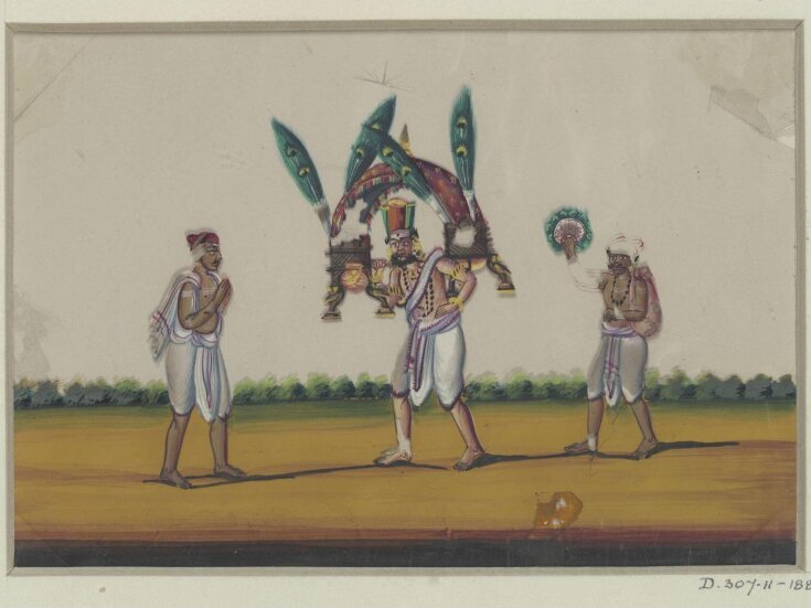 One of twenty-four paintings of South Indian castes and occupations. top image