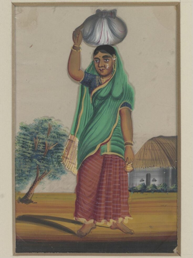 One of twenty-four paintings of South Indian castes and occupations. top image