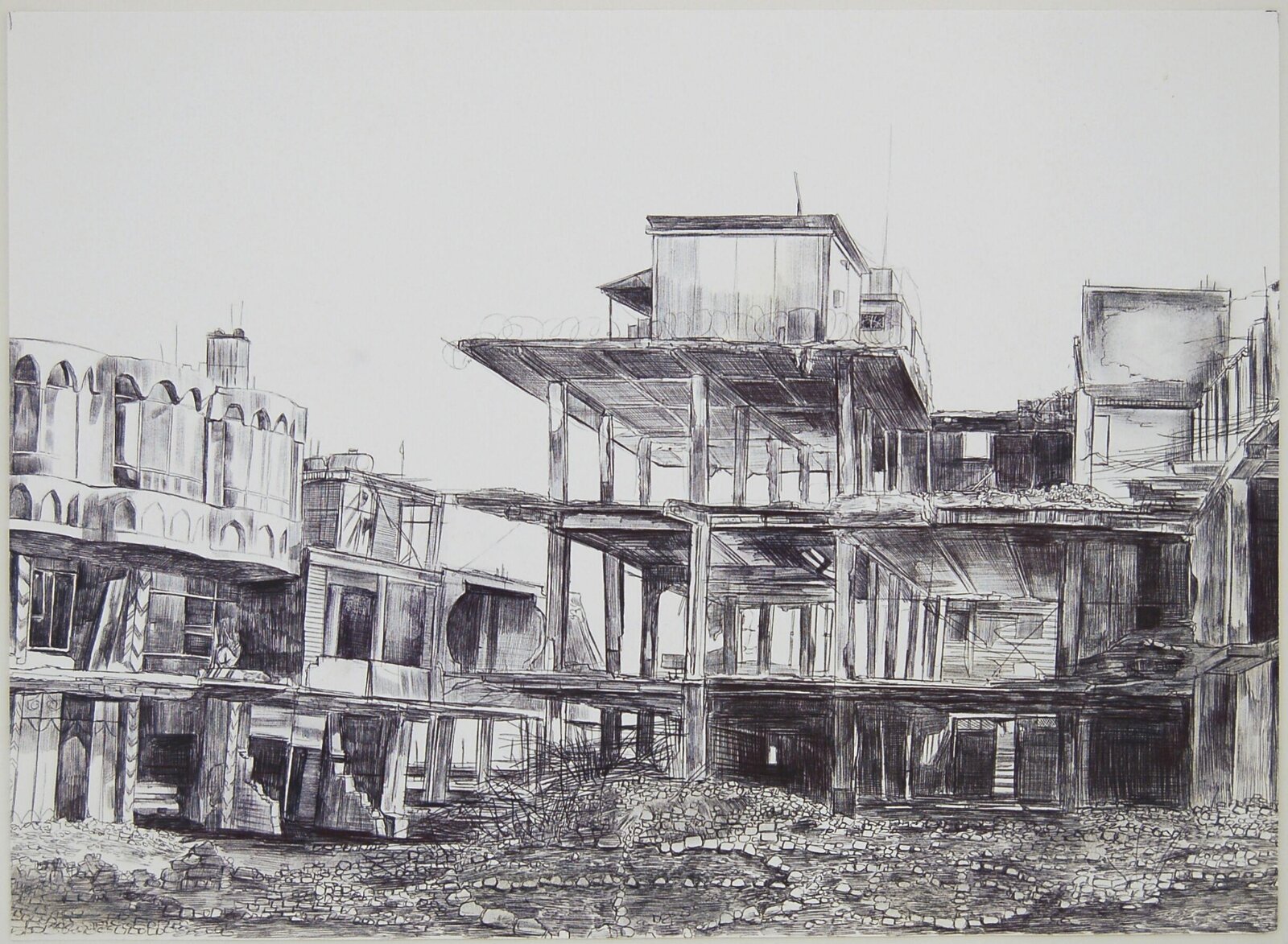 Untitled, Laura Oldfield Ford, 2008-2009
