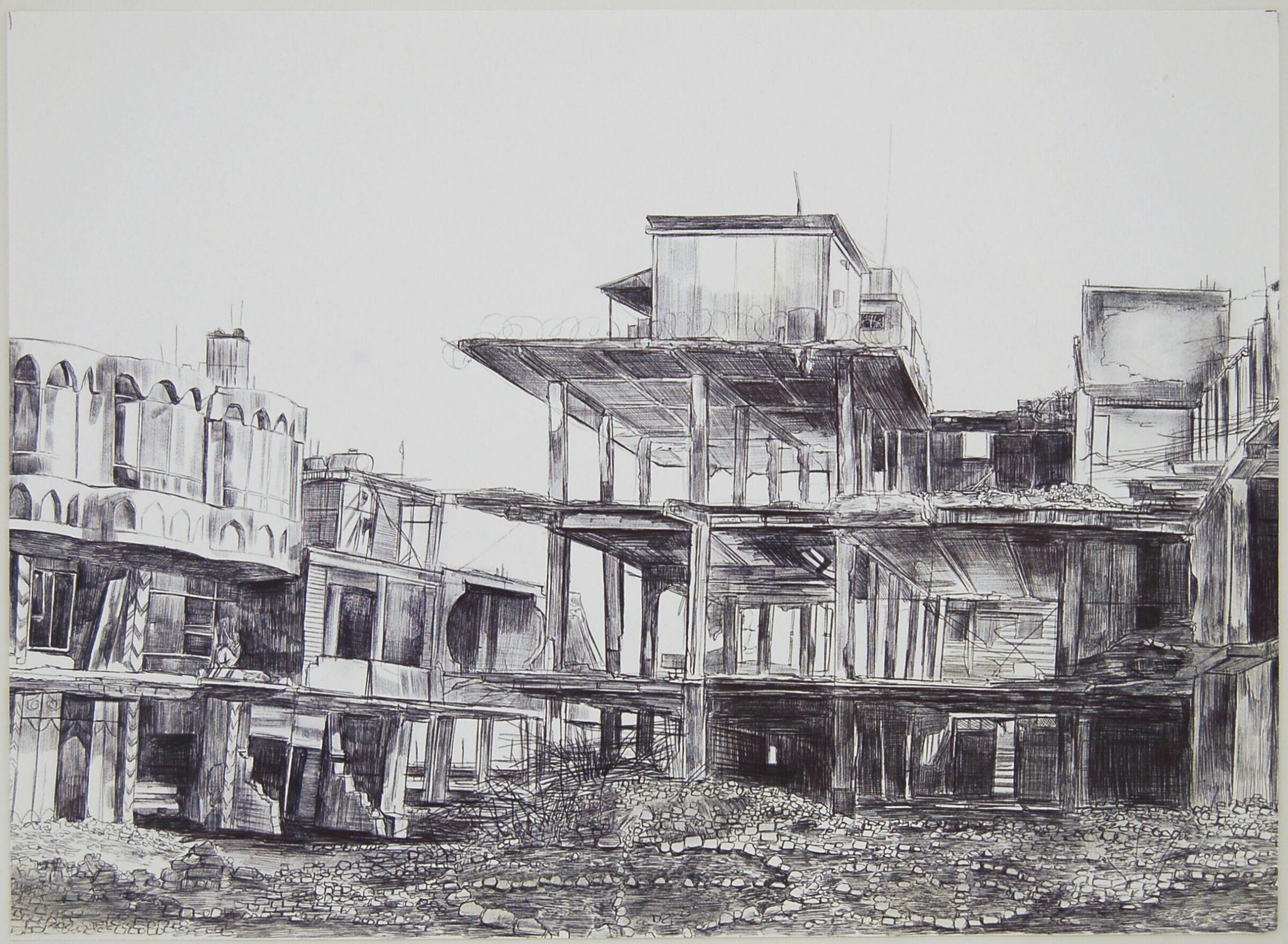 Untitled, Laura Oldfield Ford, 2008-2009