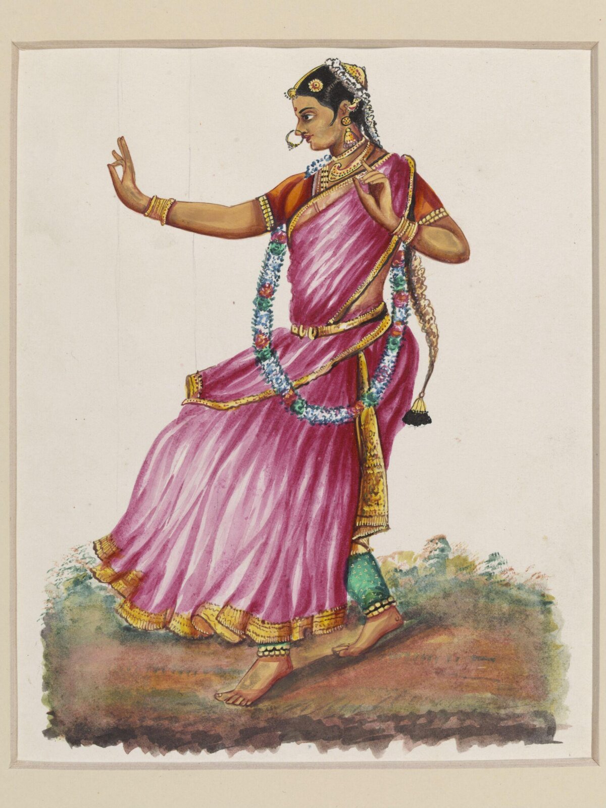 A Dancing Girl, ca. 1860 - ca. 1870