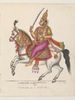 Kubera, the god of wealth and guardian of the north, riding on a horse