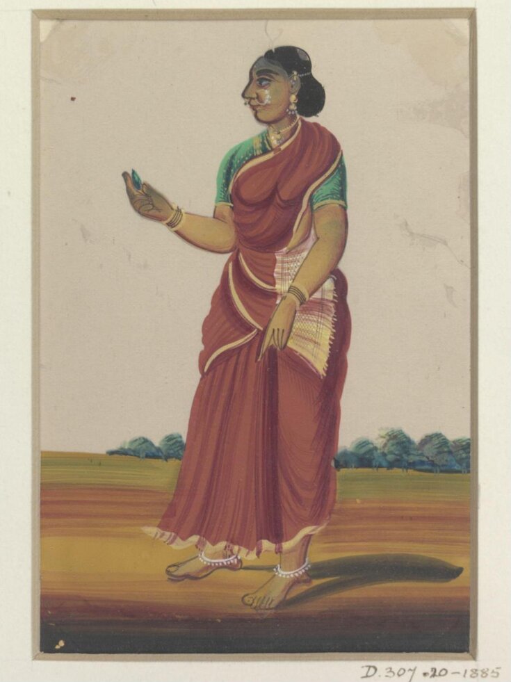 One of twenty-four paintings of South Indian castes and occupations. top image