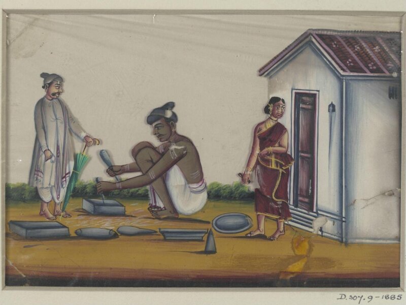 One of twenty-four paintings of South Indian castes and occupations.