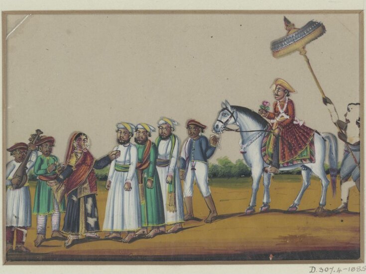 One of twenty-four paintings of South Indian castes and occupations. top image