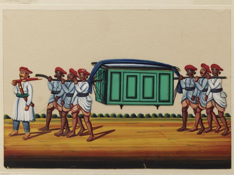One of ten paintings of occupations and one of buildings.
