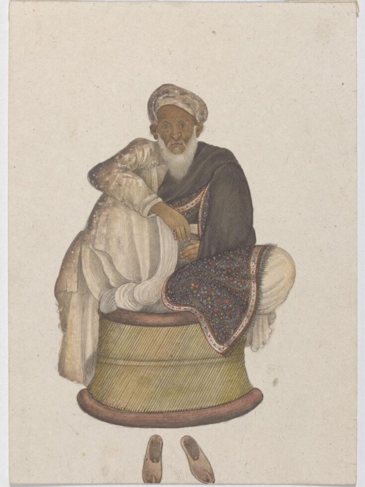 Portrait of Sayyid Mirza Azim Beg top image