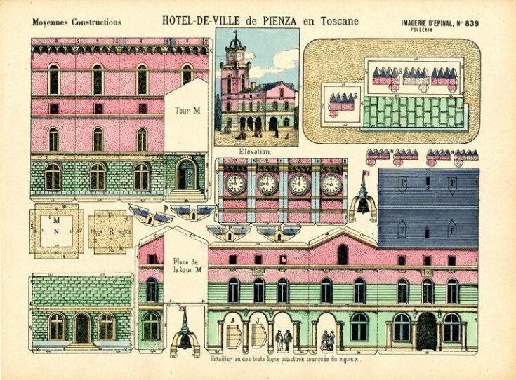 Hotel-de-Ville de Pienza en Toscane top image