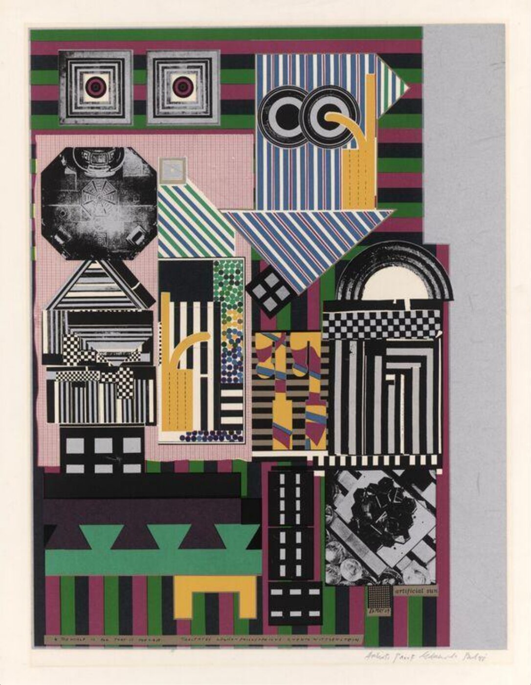 Eduardo Paolozzi, Artificial Sun