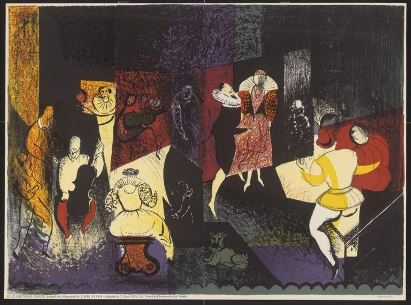 John Piper, Elizabethan Dance
