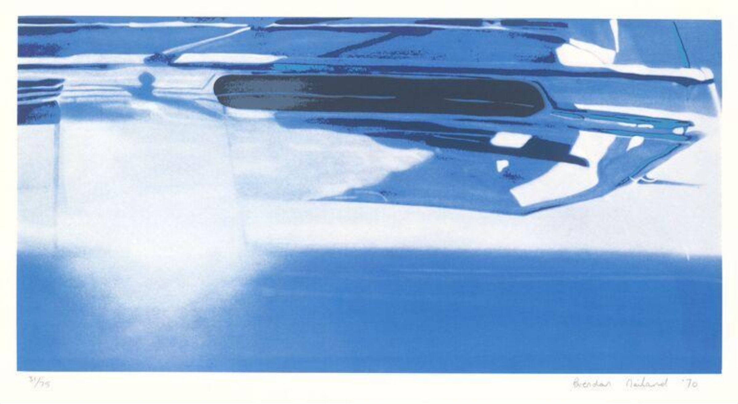 Blue Reflections, Nieland, 1970