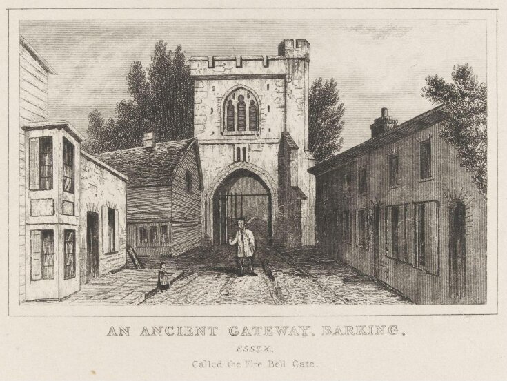 An Ancient Gateway, Barking, Essex, called the Fire Bell Gate top image