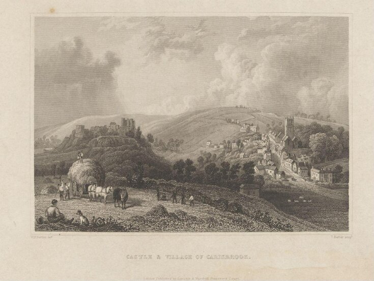 Castle and Village of Carisbrook top image