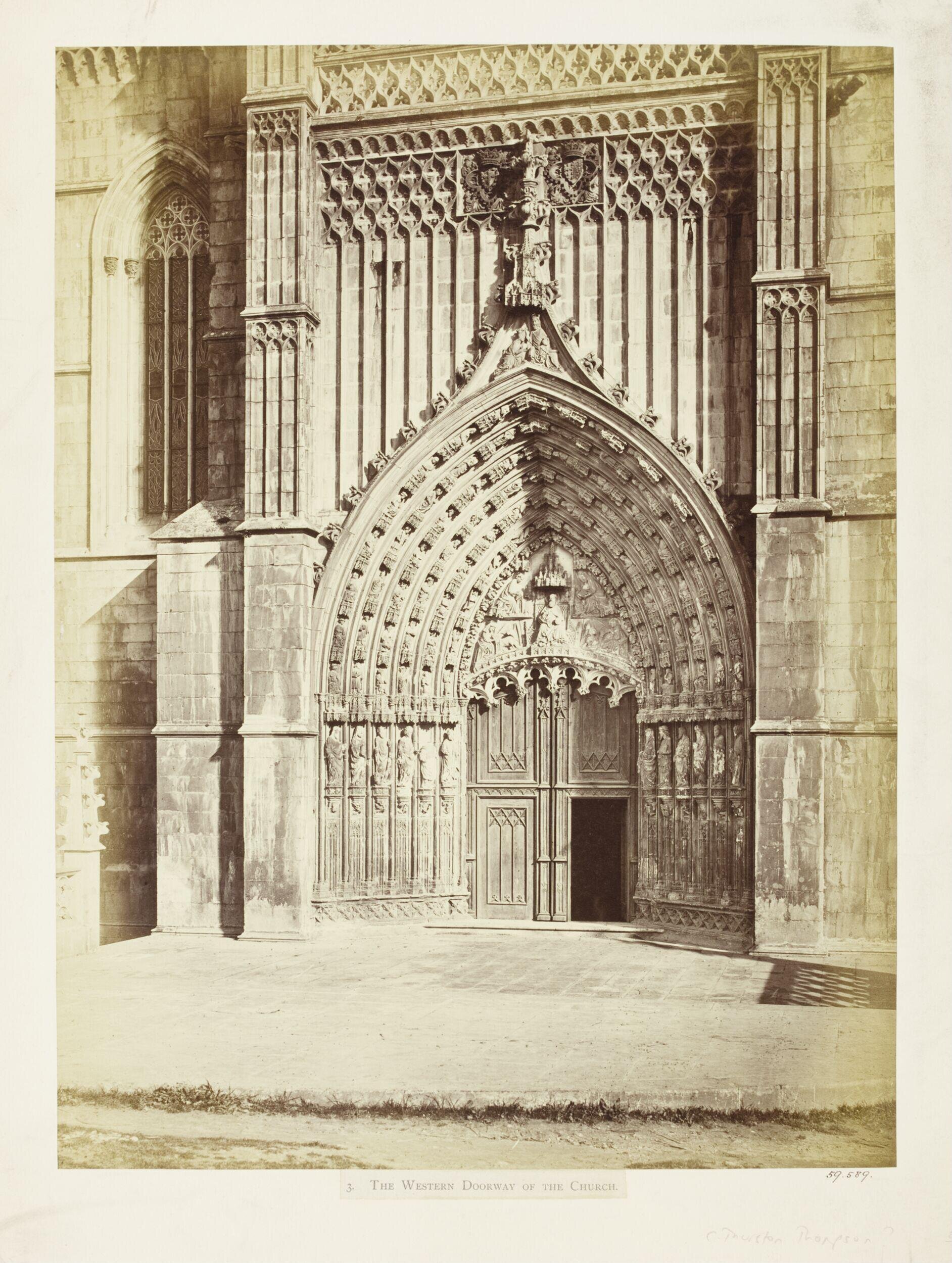 The Western Doorway of the Church
