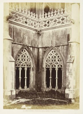 The Cloisters, Southeast angle showing the small Bays