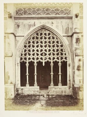 Tracery in an Archway of the Cloisters