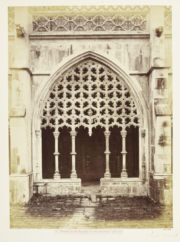 Tracery in an Archway of the Cloisters top image
