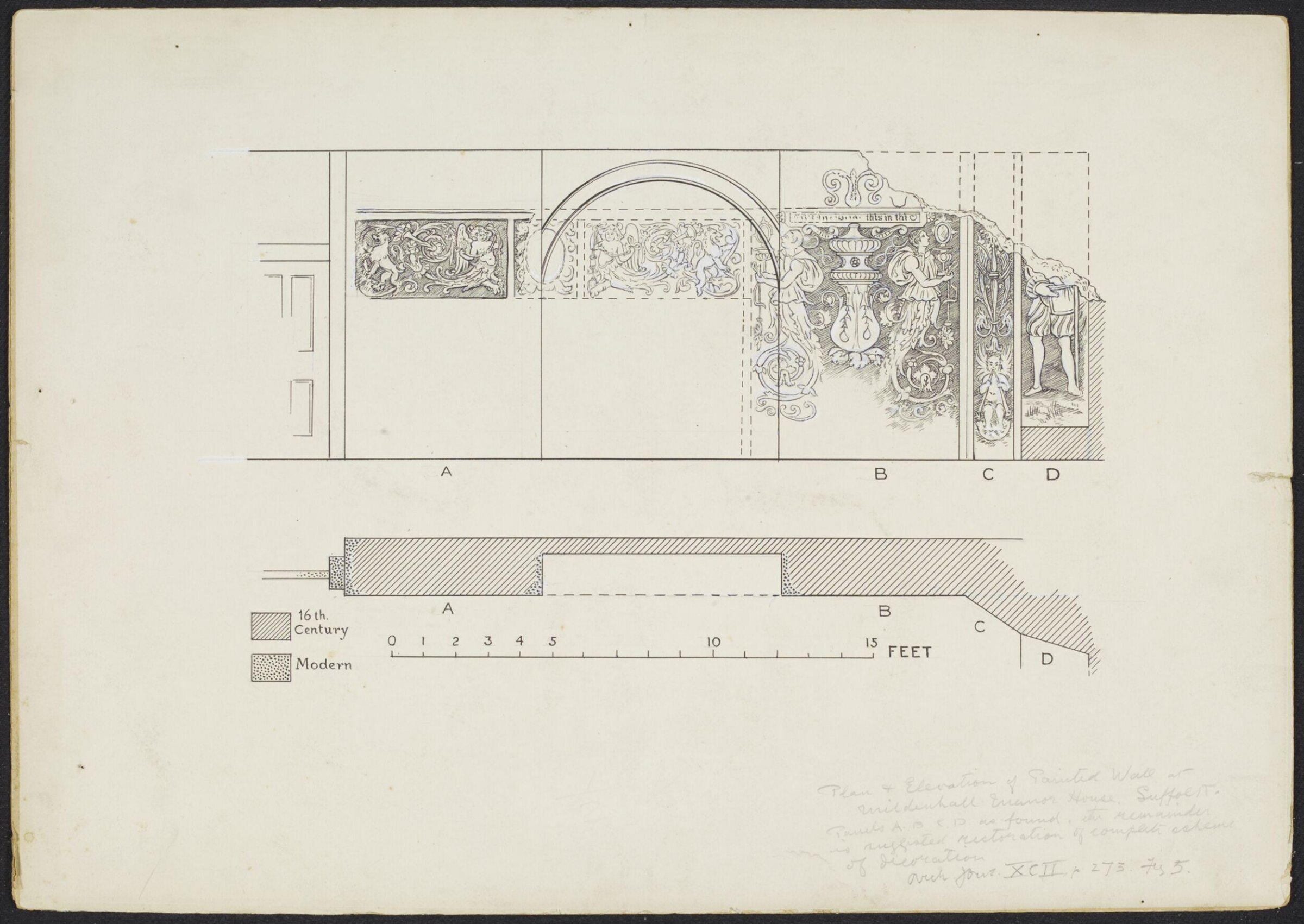 Mildenhall, Manor House, Francis W. Reader, 20th century