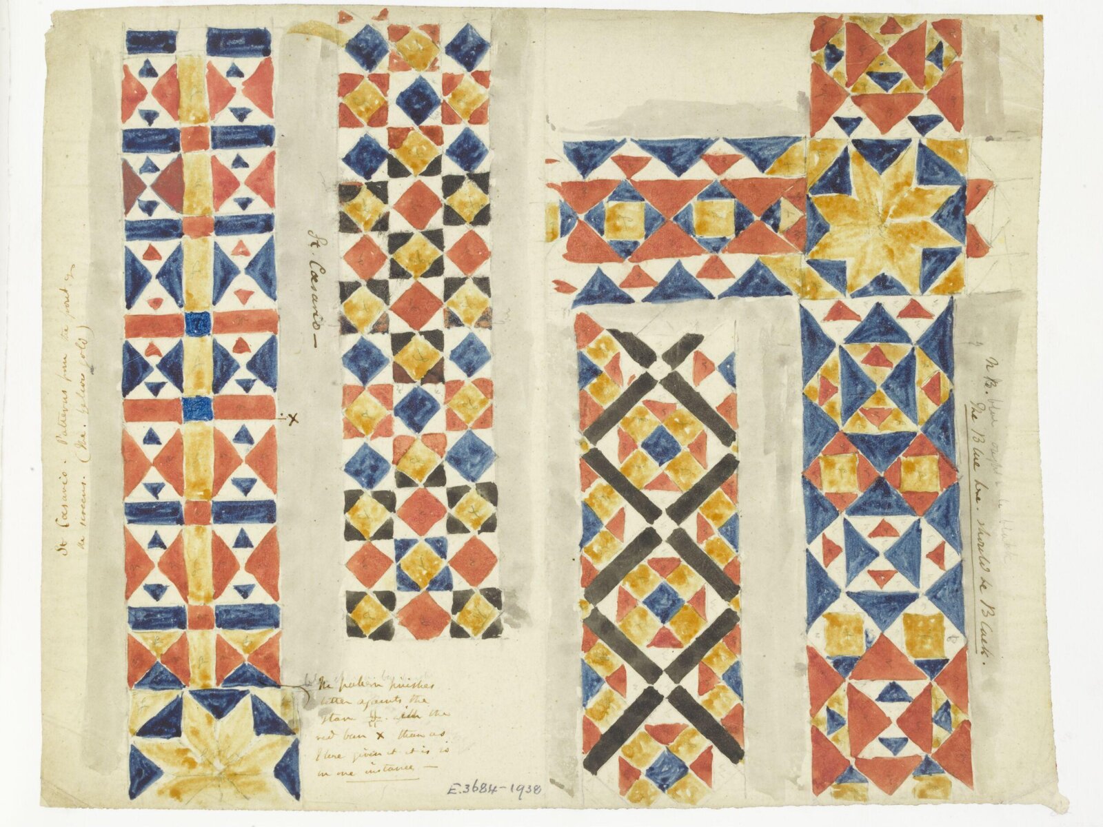 Watercolour drawing, James William Wild, 1840s