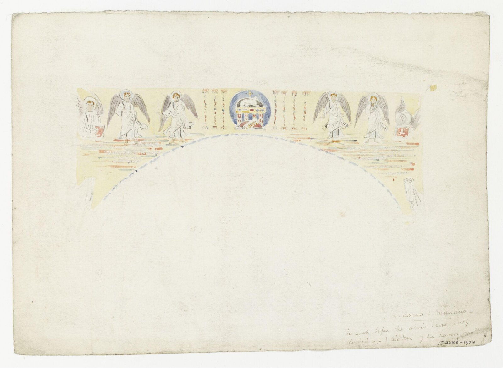 Watercolour drawing, James William Wild, 1840s