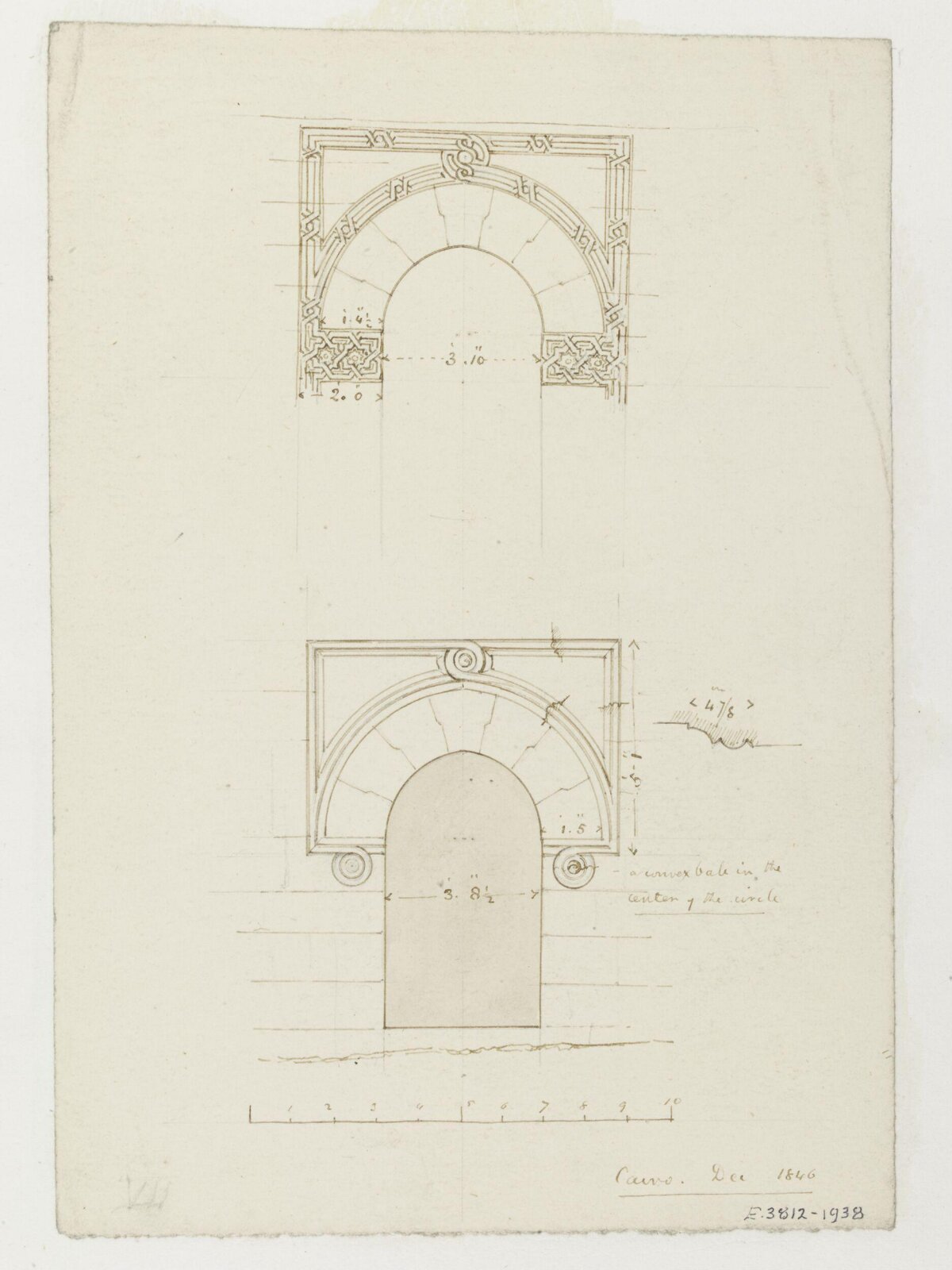 Doorway, Cairo, James William Wild, 1842-1847