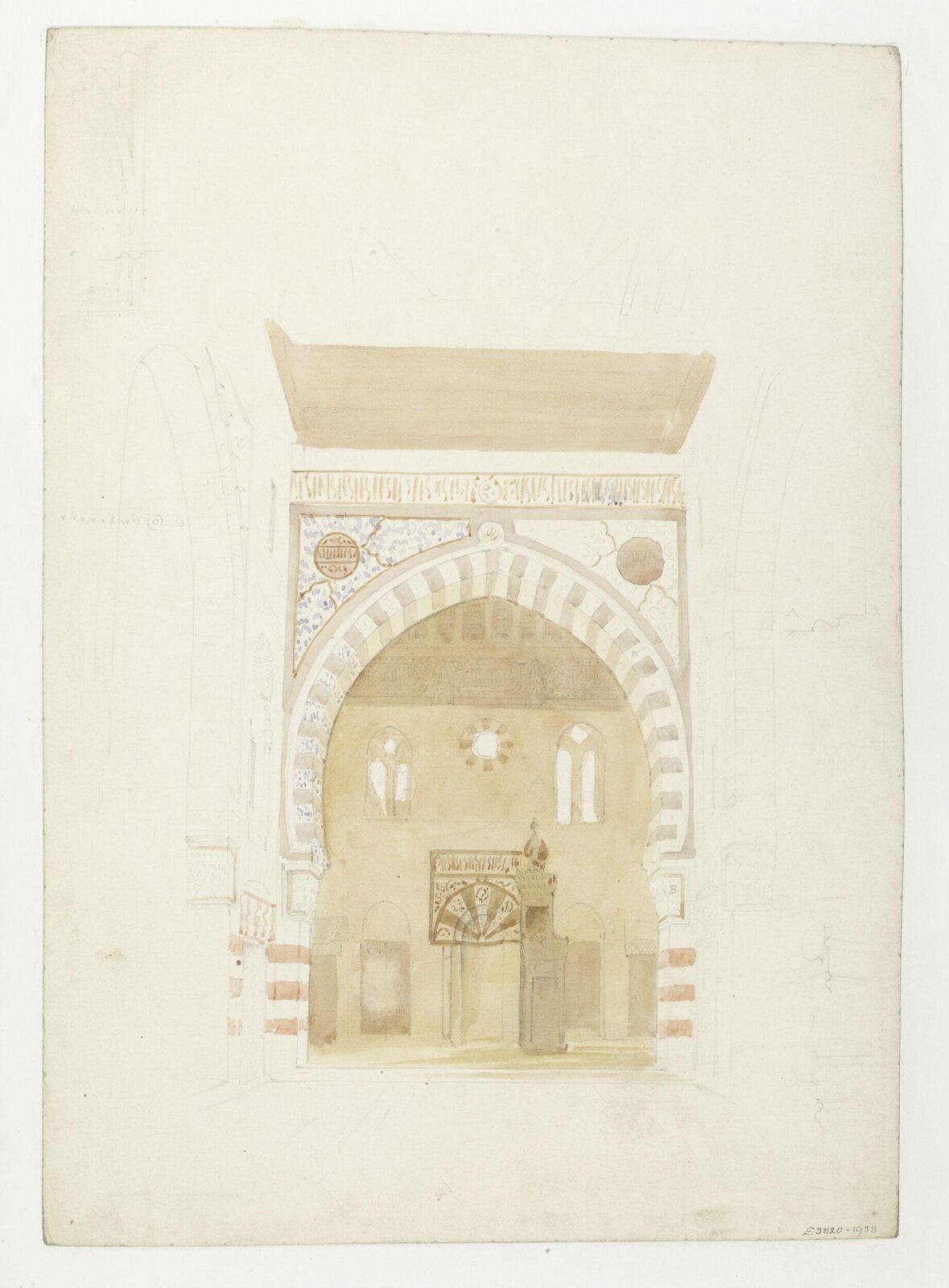 Drawing, James William Wild, 1842-1847