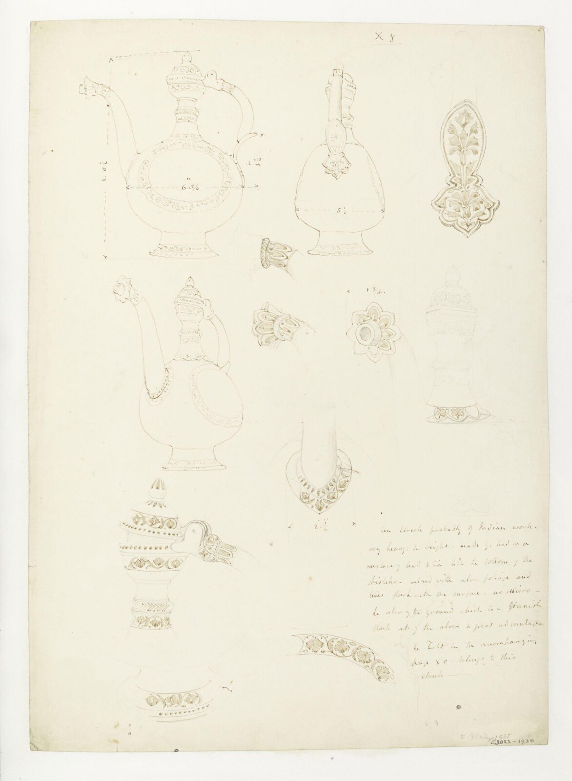 Drawing, James William Wild, 1842-1847