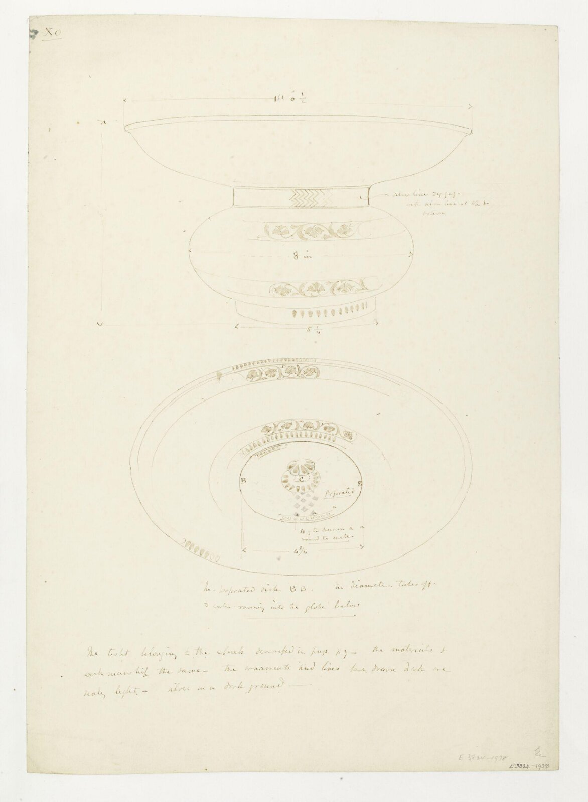 Drawing, James William Wild, 1842-1847