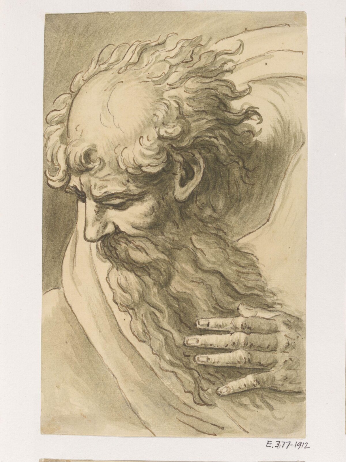 Raphael Cartoons, James Thornhill, 1729-1731